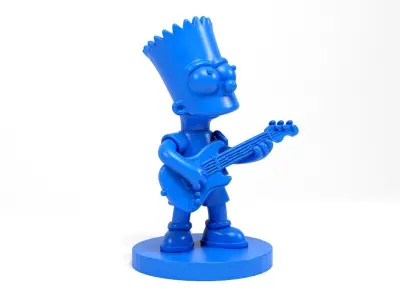 Bart Simpson 3 3D print model