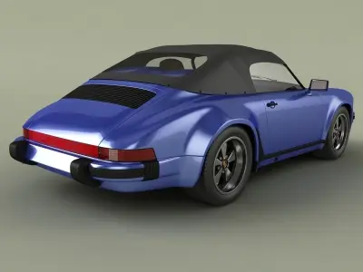 Porsche 911 Speedster 3D model