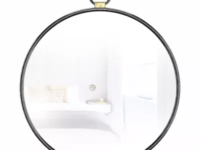 Mazza Stopwatch Accent Mirror 3D model