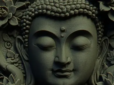 Buddha Sculpture 3D print model