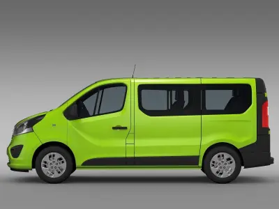 Opel Vivaro EcoFlex 2017 3D model