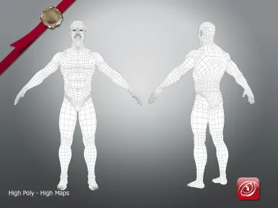 Sport Man A 3D model