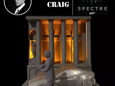 James Bond 007 - Spectre 3D print model