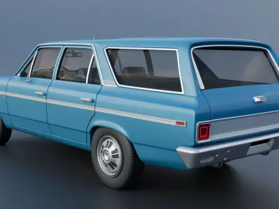 AMC Rambler Station Wagon 1969  3D print model