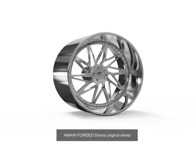 best seller amani forged wheels 3D Model Pack