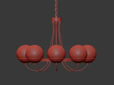 Melissa Chandelier 3D model