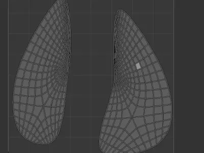 abstract portrait  3D model