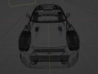 Nissan GT-R R35 3D model