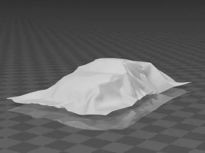 300ZX COVERED CAR 1  64 3D print model