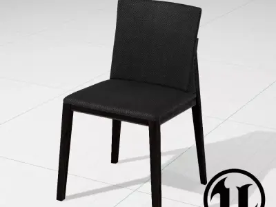 Molteni and C Breva Chair UE4 Low-poly 3D model