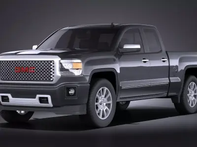 GMC Sierra 2014 Denali VRAY 3D model