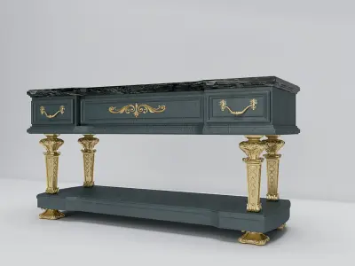 Classic Console 3D model