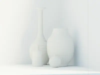 modern Vase a7 3D model