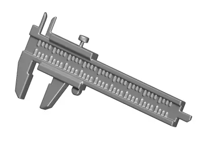 Classic Vernier Caliper Toy 3D print model