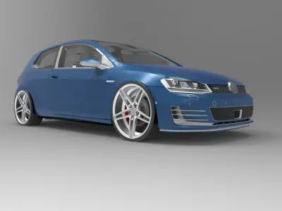 Volkswagen Golf VII 3D model