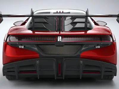 BYD Yangwang U9 2025 3D model