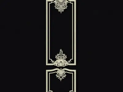 Decor for door 3D model