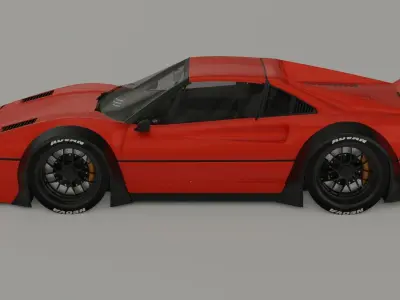 Ferrari 308 Widebody Kit 3D model