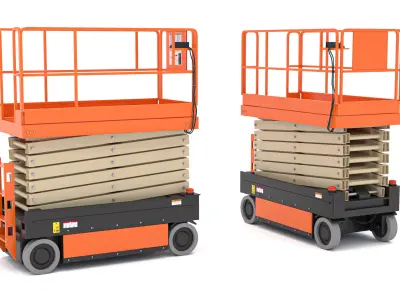 Scissor Lift 3D model