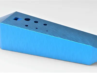 Hind Obelisk Alto Ocarina  Low-poly 3D model