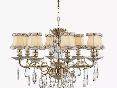 701081 Fiocco Osgona Chandelier 3D model