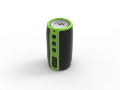 SPEAKER GREEN 3D model