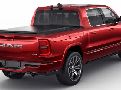 RAM 1500 2025 Tungsten 3D model