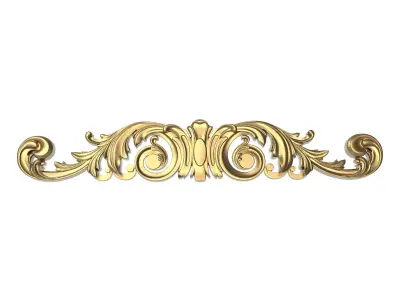 decorative pattern ready for 3D printing 3D model 19