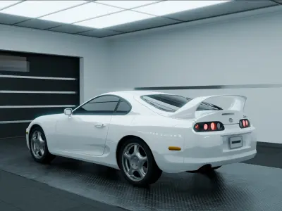 Toyota Supra 2000 3D model