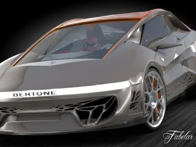Bertone Nuccio concept 3D model