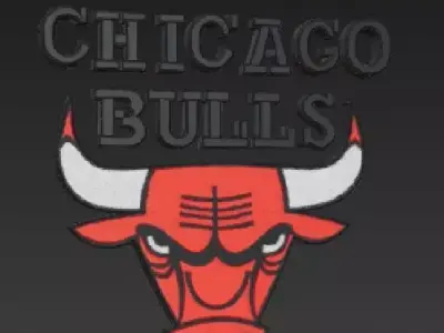 Chicago Bulls NBA Basketball 3D Model Render 3D print model