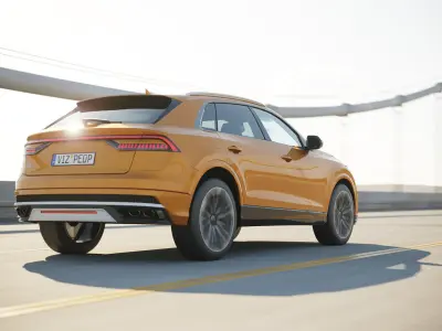 Bridge 3D Scene for Automotive 3D model