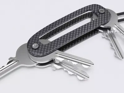 Key organizer 3D model