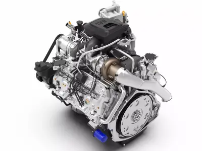Duramax Diesel Turbo V8 Engine 3D model