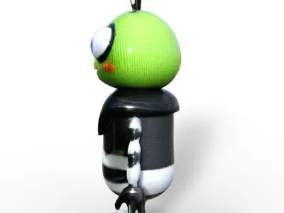 ZippyBug xmas Low-poly 3D model