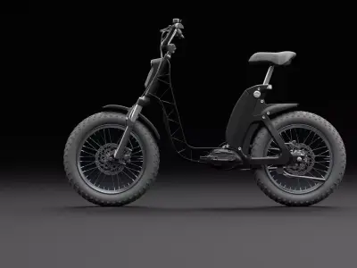 Electric Bicycle 3D model