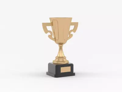 Trophy Cup Collection 3D model
