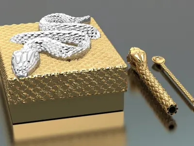 cocaine box-original design 3D print model