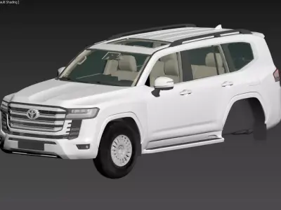 Toyota Land Cruiser 2022 3D model 3D model