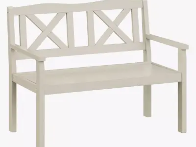 Solliden bench 3D model
