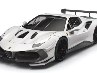 Ferrari GTB 488 EVO Spider 2021 3D model