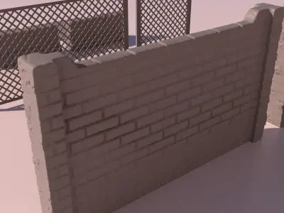 Set of 8 objects for the factory 3D print model