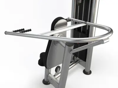 Gym Deltoid Press 3D model