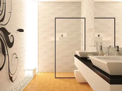 Modern Bathroom 3D model