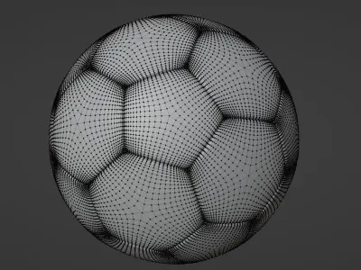Football Ball  3D model purchase