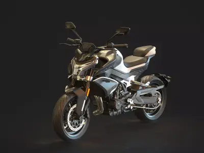 Base model CF Moto 800 NK 2024 3D model