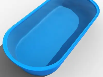 Nechranice swimming pool 3D model