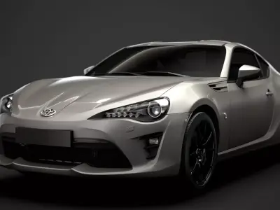 Toyota 86 TRD 2020 3D model