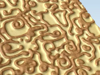 Door panel SchenkStrange1  3D model