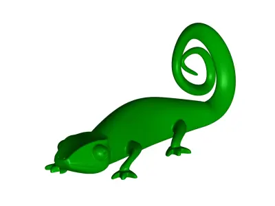 Chameleons 3D model